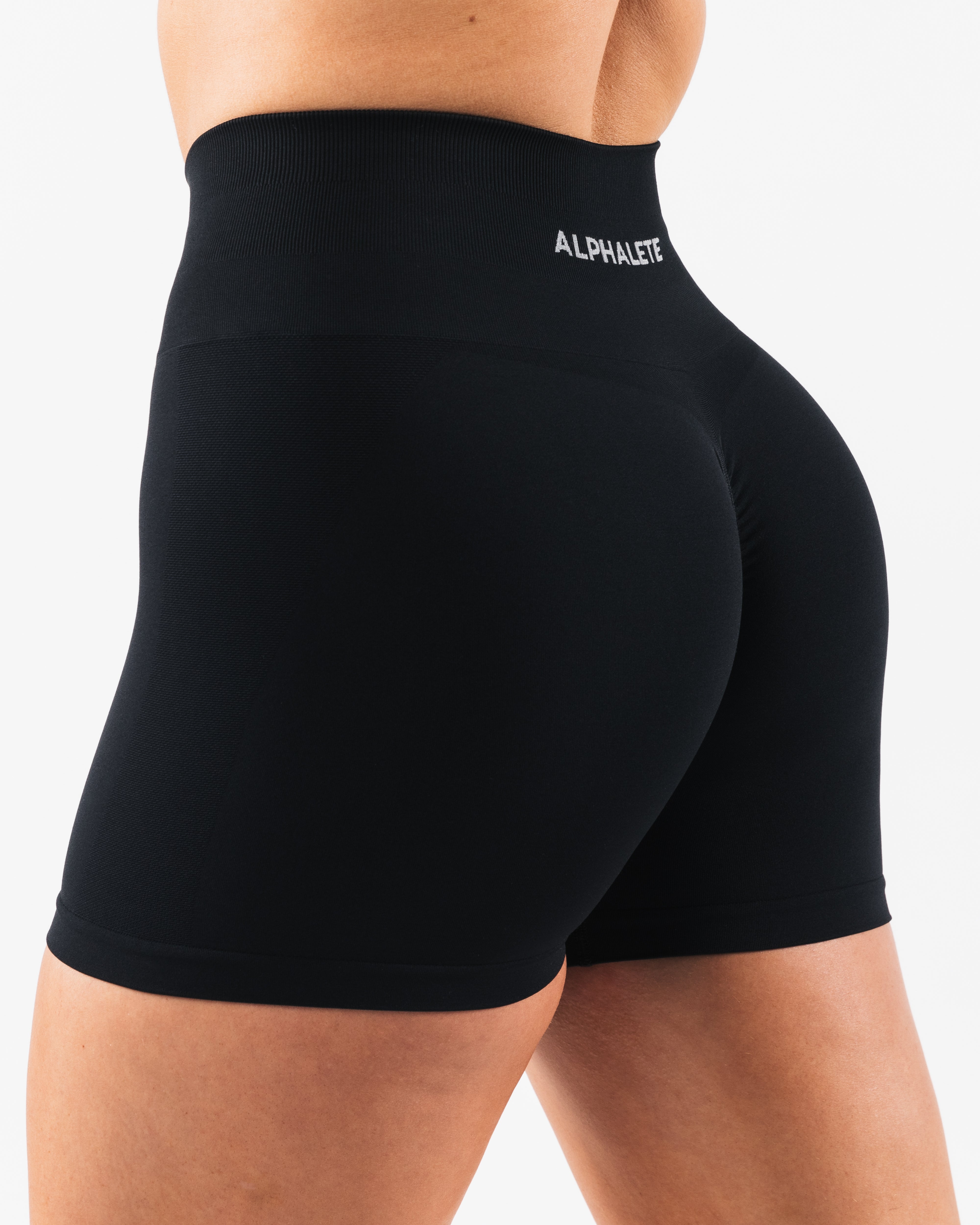 2024 Alphalete Blackout Varsity Shorts NWT