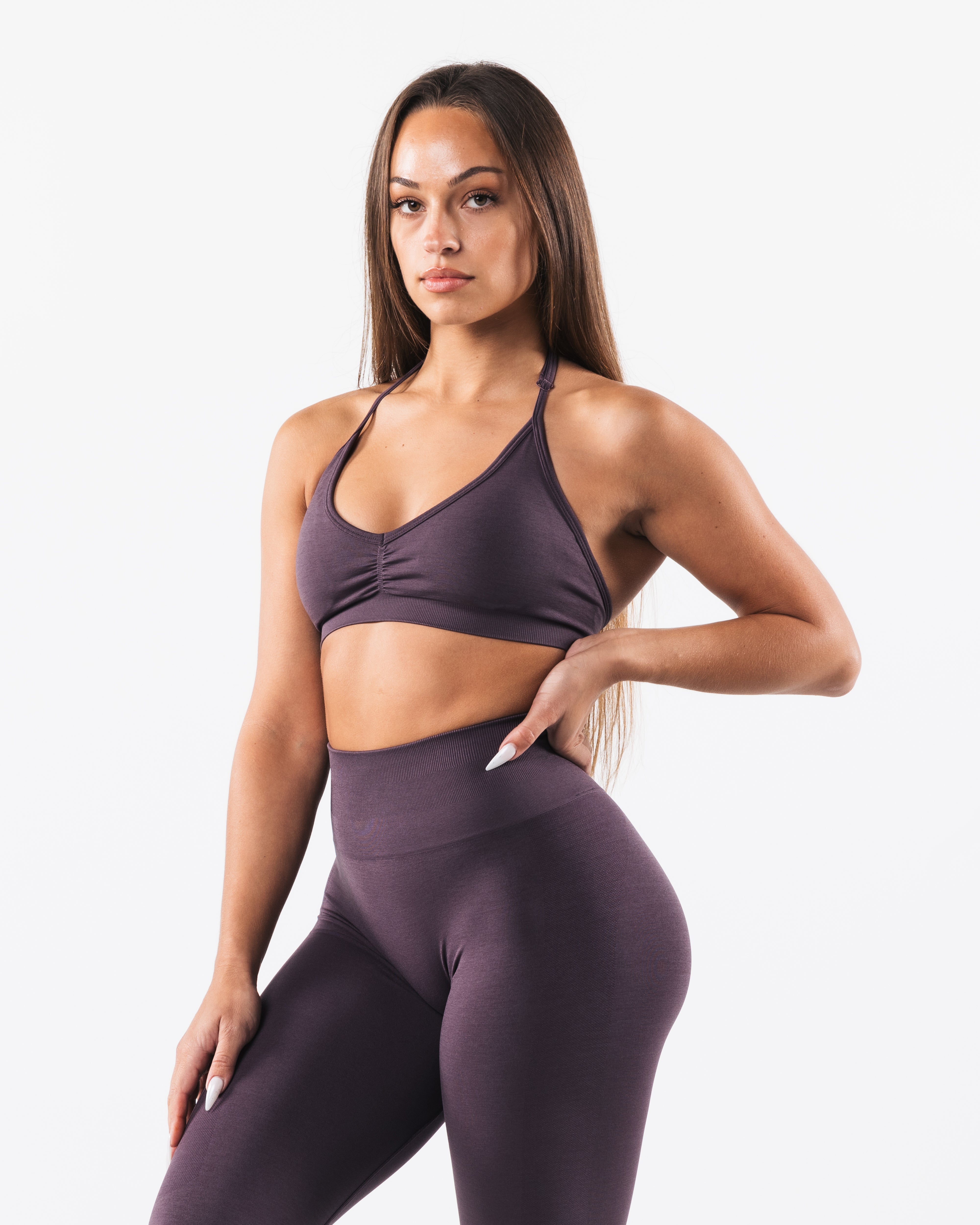 Alphalete amplify shorts in shops purple dove