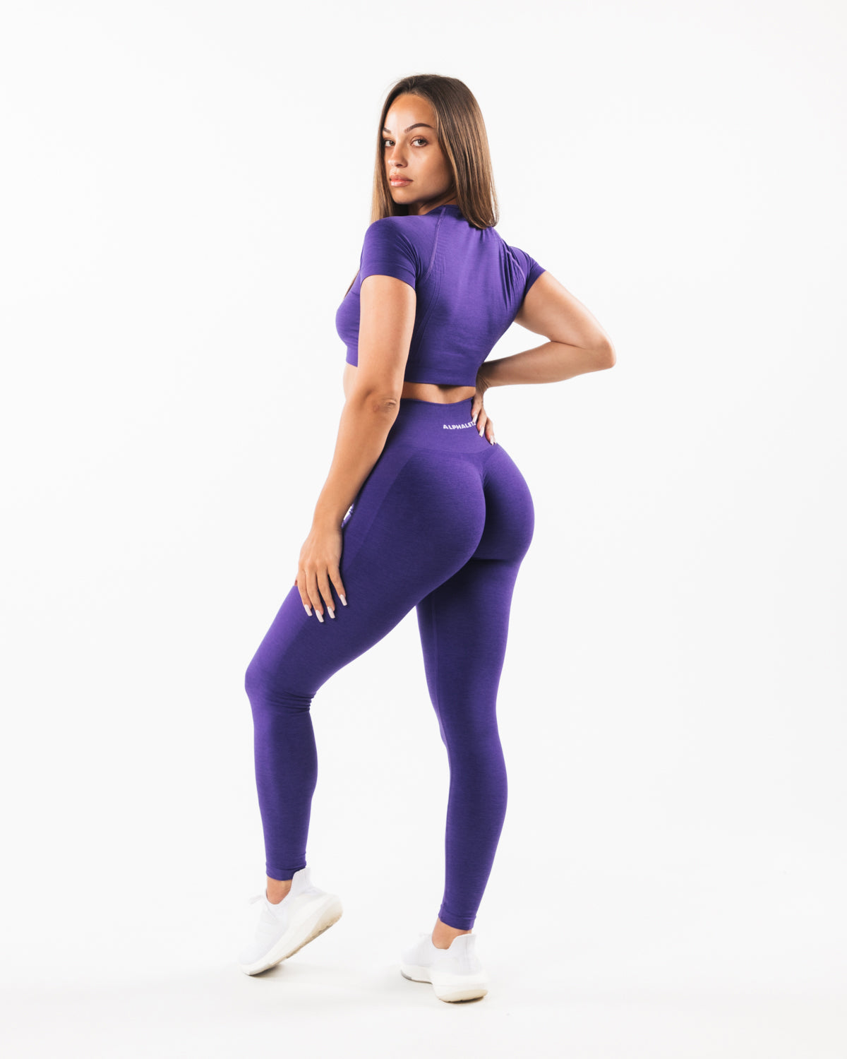 NWOT Alphalete Amplify Purple Dove Leggings - Athletic apparel