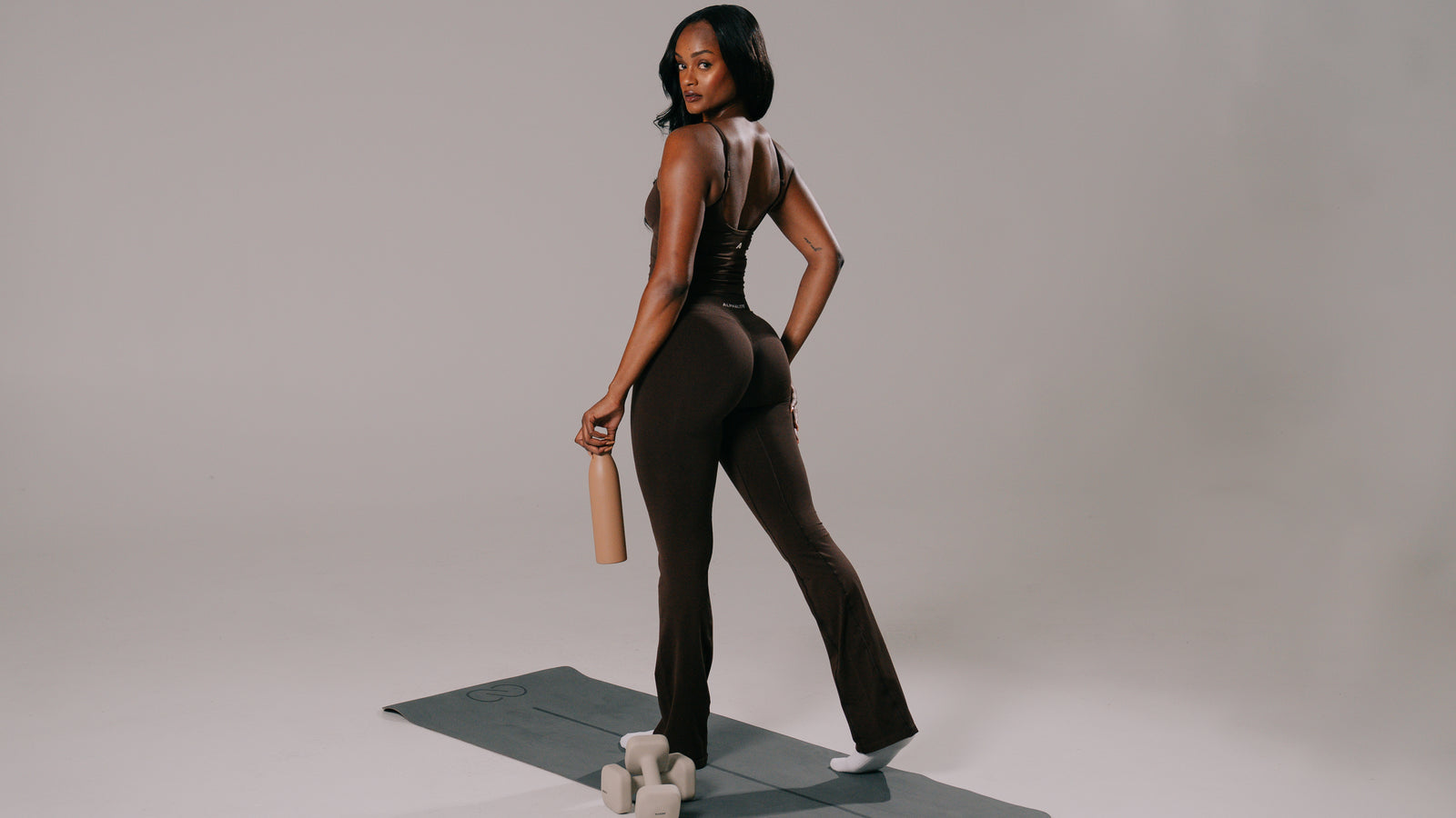 Amplify Ultra-High Rise Flared Pant - Black product media