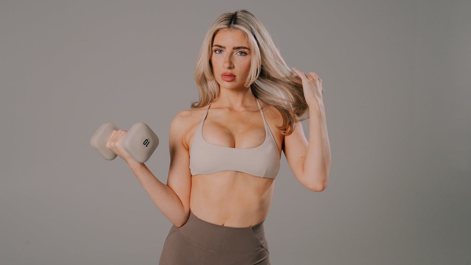 Aura Axis Bra - Wheat product media