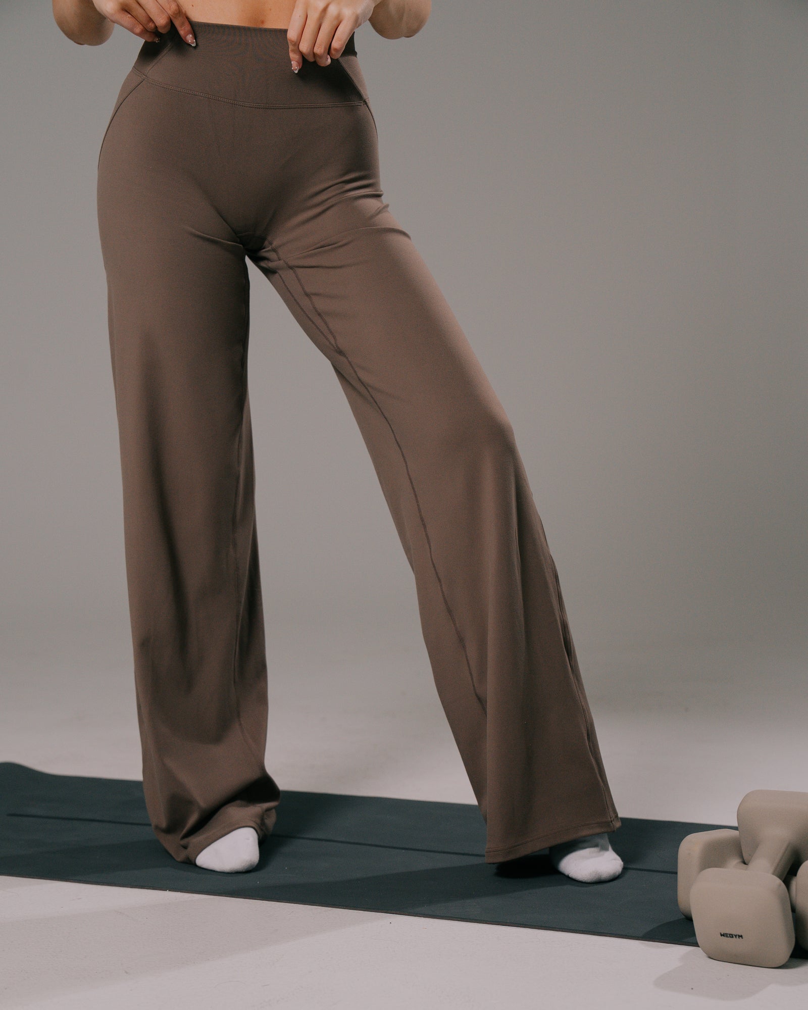 Aura Wide Leg Pant Long - Black product media