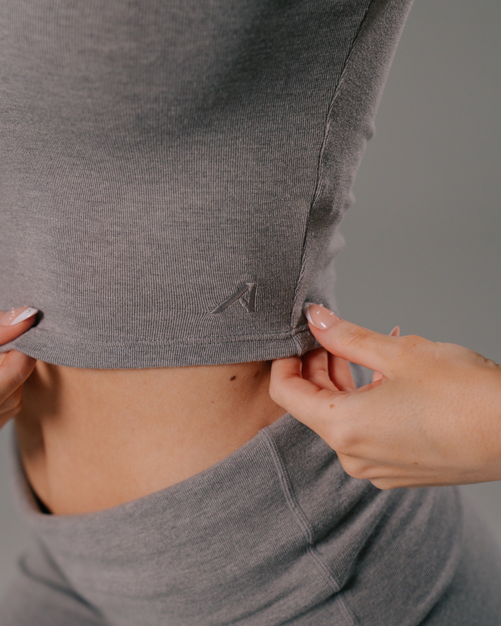 Cloud Tee - Heather Grey product media