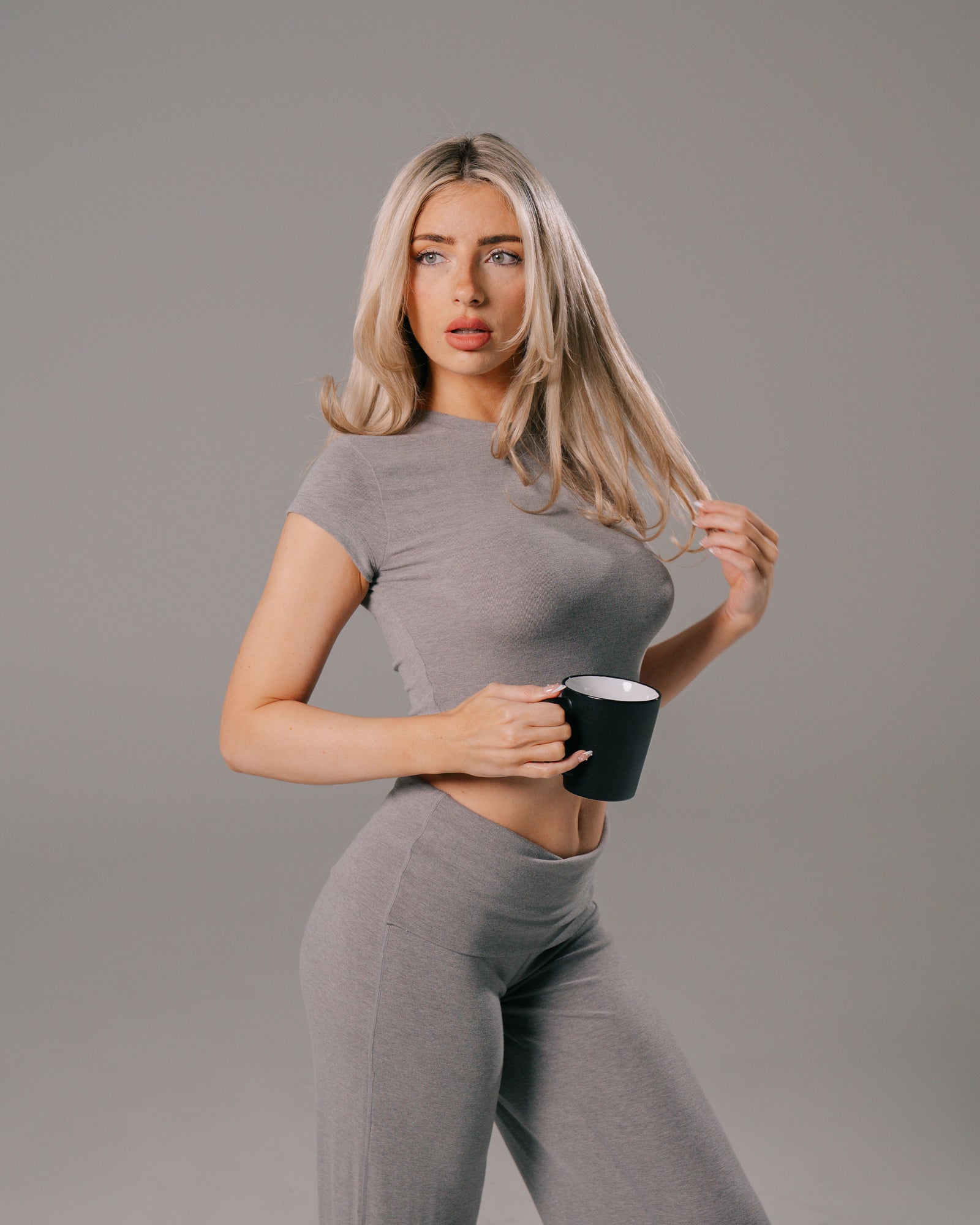 Cloud Tee - Heather Grey product media