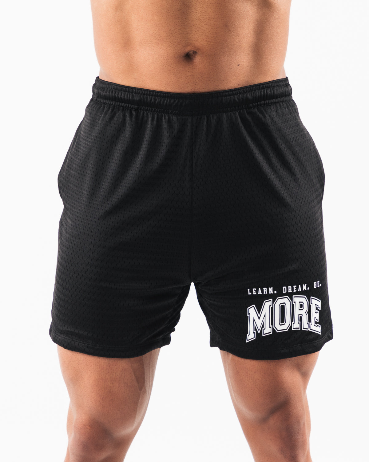 Black mm Athletic Shorts - morbid mates