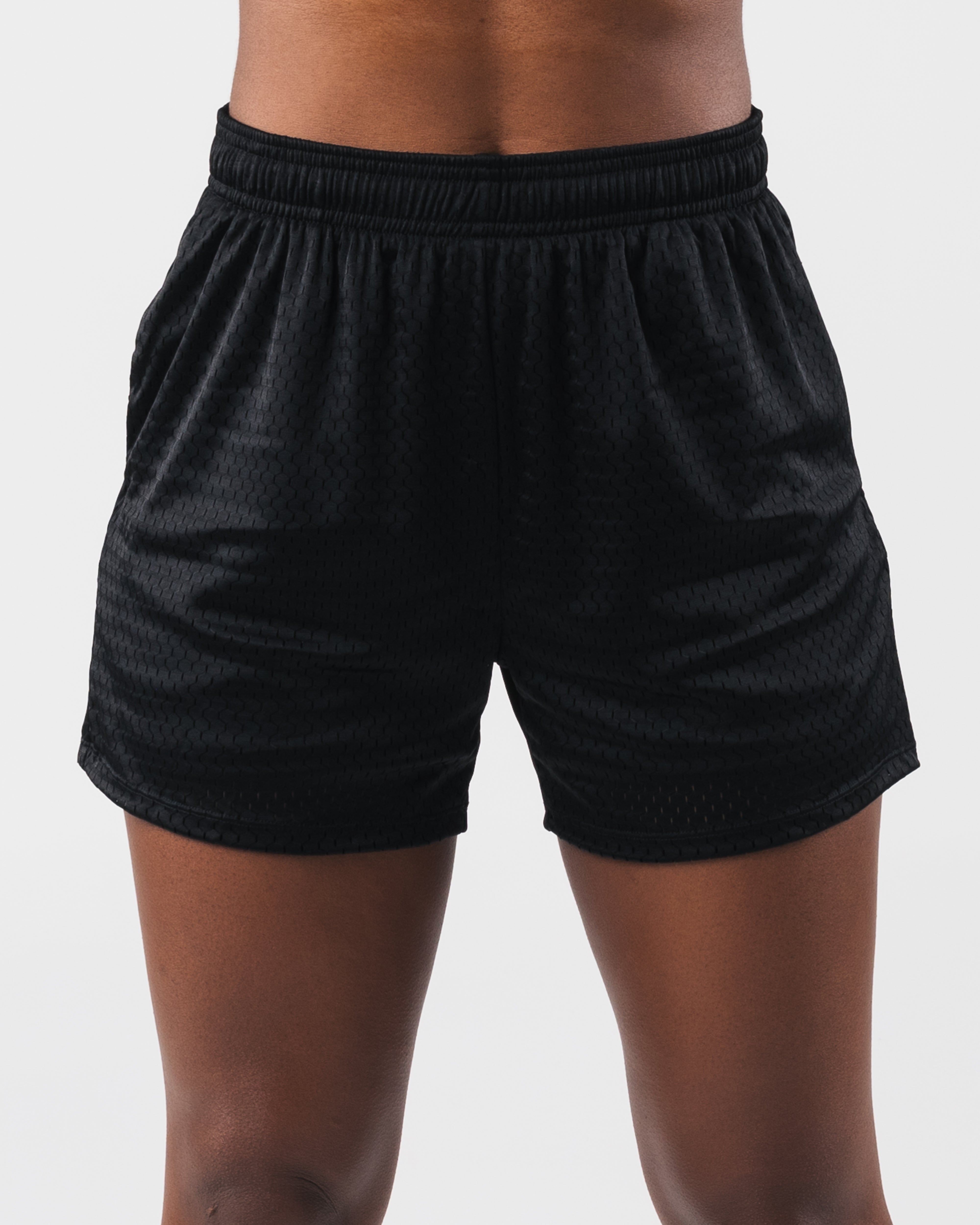 Essential Mesh Short - Black – Alphalete Athletics