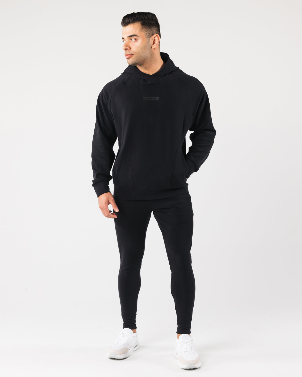Alphalete Athletics Solid Black Pullover Hoodie Size M - 67% off