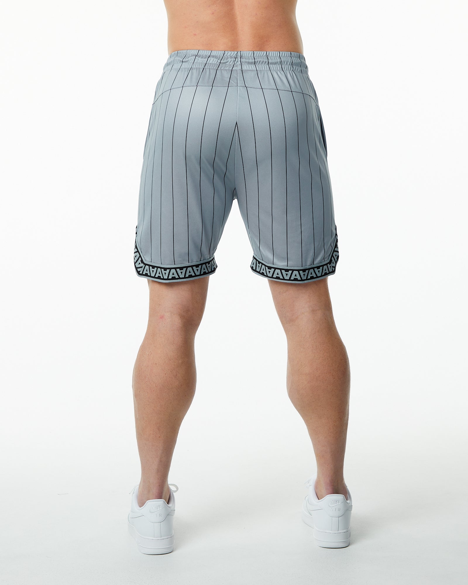 GREY BASKETBALL SHORTS