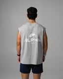 Alpha Tank - Med Heather Grey
