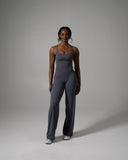 Aura Wide Leg Pant Long - Thunderstorm