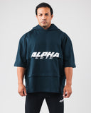 Alpha Layered Hoodie - Dark Cyan