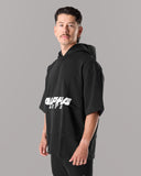 Alpha Layered Hoodie - Black