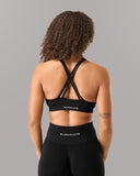 Amplify Deep V Bra - Black