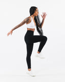 Amplify Deep V Bra - White