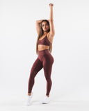 Amplify Halter Bra - Dove