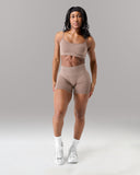 Amplify Mid Rise Short - Mocha