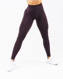 Amplify Contour Legging - Black Garnet