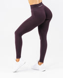 Amplify Contour Legging - Black Garnet