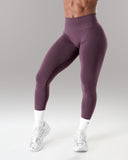 Amplify Mid Rise Legging - Black Garnet