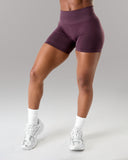 Amplify Mid Rise Short - Black Garnet