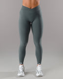 Wrap Mid Rise Legging - Dark Navy