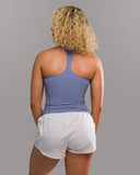 Flex Tank Long - Bluebonnet