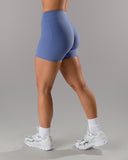 Wrap Mid Rise Short - Bluebonnet
