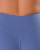 Wrap Mid Rise Short - Bluebonnet