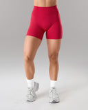 Aura Ultra-High Rise Short - Scarlet