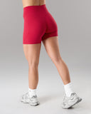 Aura Ultra-High Rise Short - Scarlet