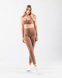 Aura 3 Strap Bra - White