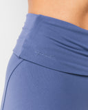 Aura Foldover Flare - Dusty Blue