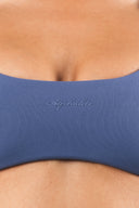 Aura Strappy Bra - Dusty Blue