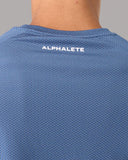 Base Tee - Muted Blue