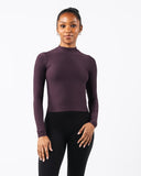 Basics Turtleneck - Black Garnet