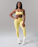 Contour Mid Rise Legging - Canary