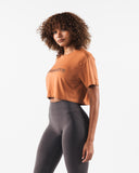 Core Airtech SS Crop - Alloy Orange