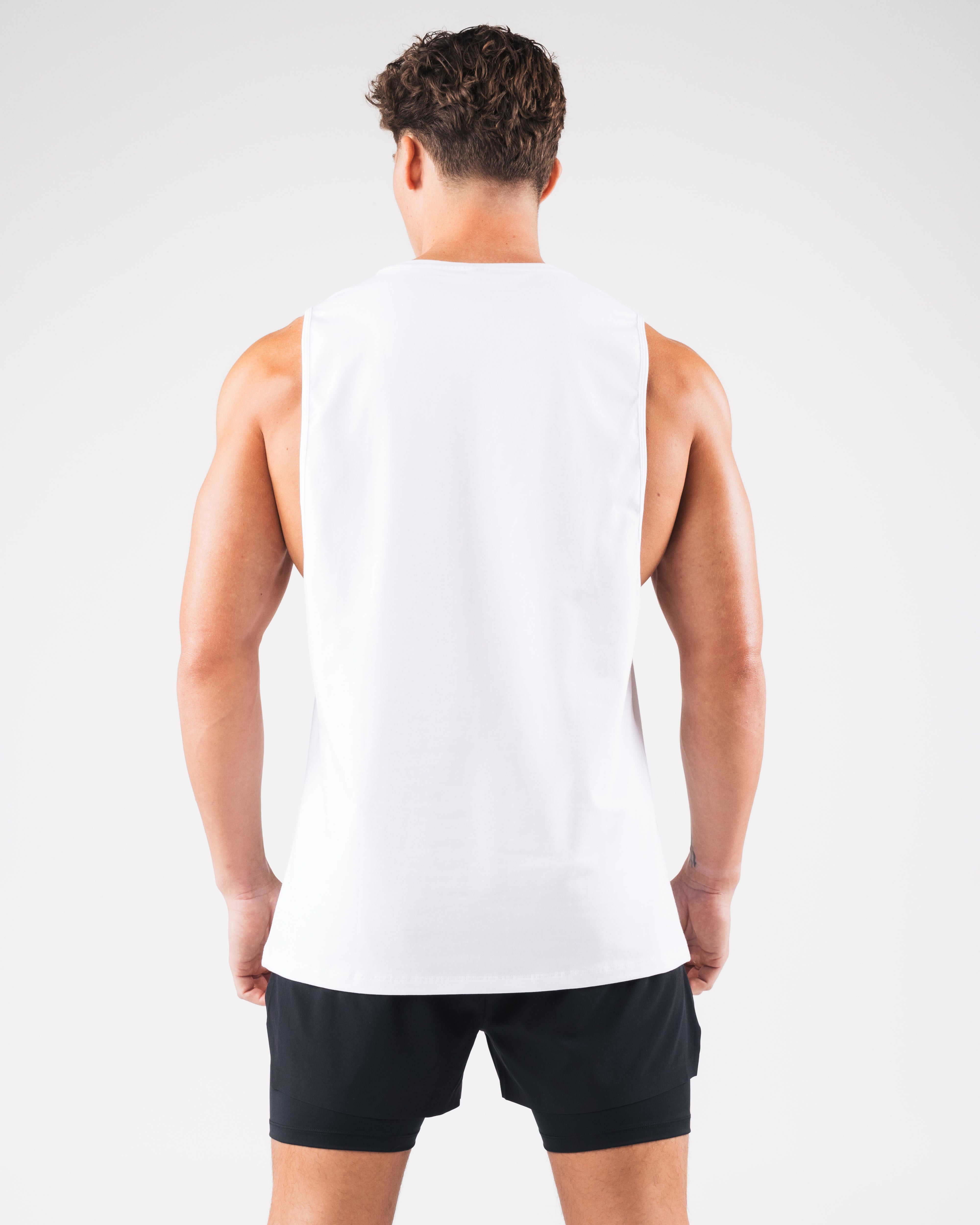 Core Cutoff - White – Alphalete Athletics