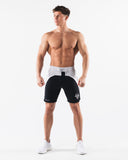 Crescent Boardshort - Black Coin