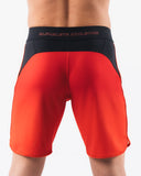 Crescent Boardshort - Crimson Rose