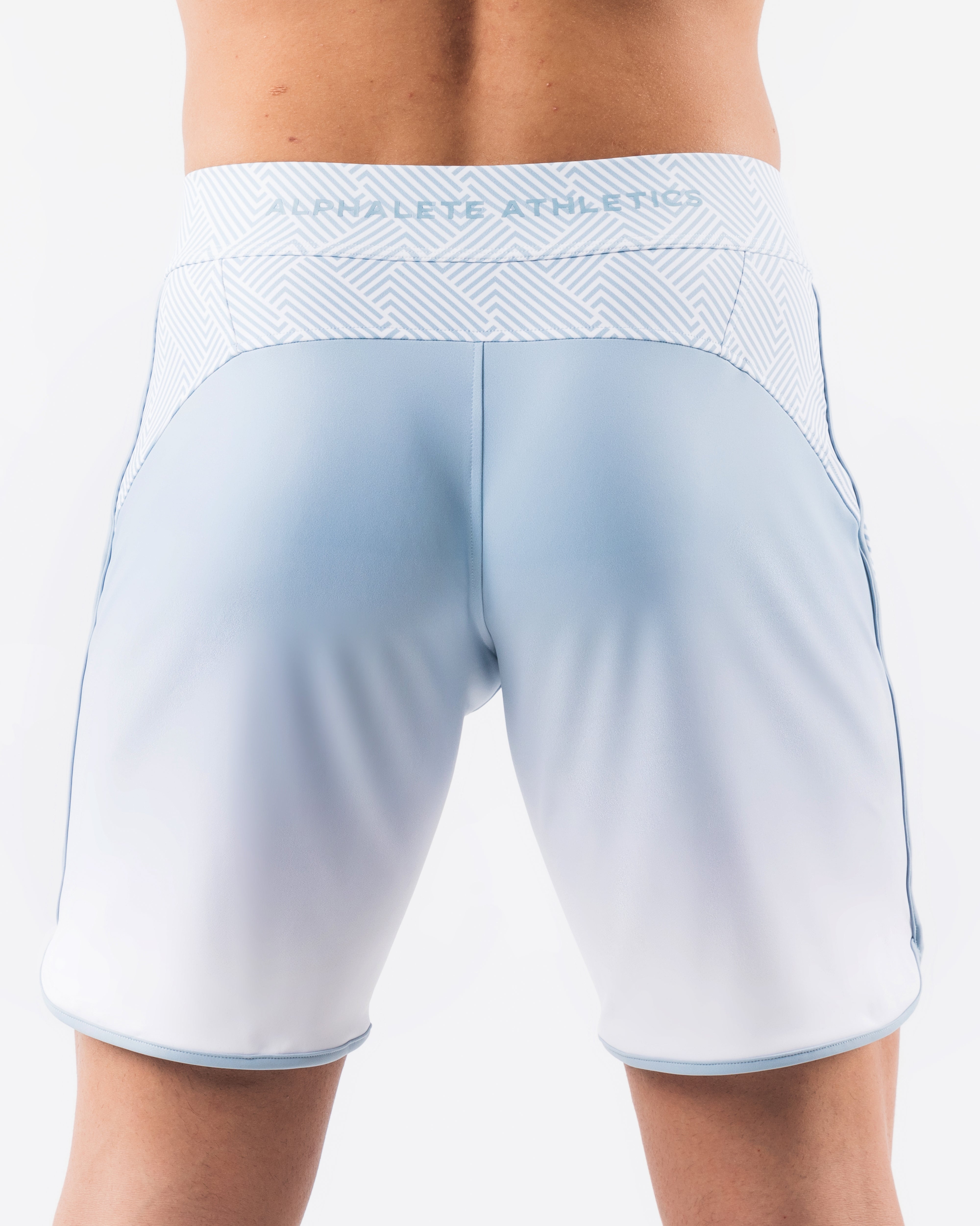 Crescent Boardshort - Sky White – Alphalete Athletics