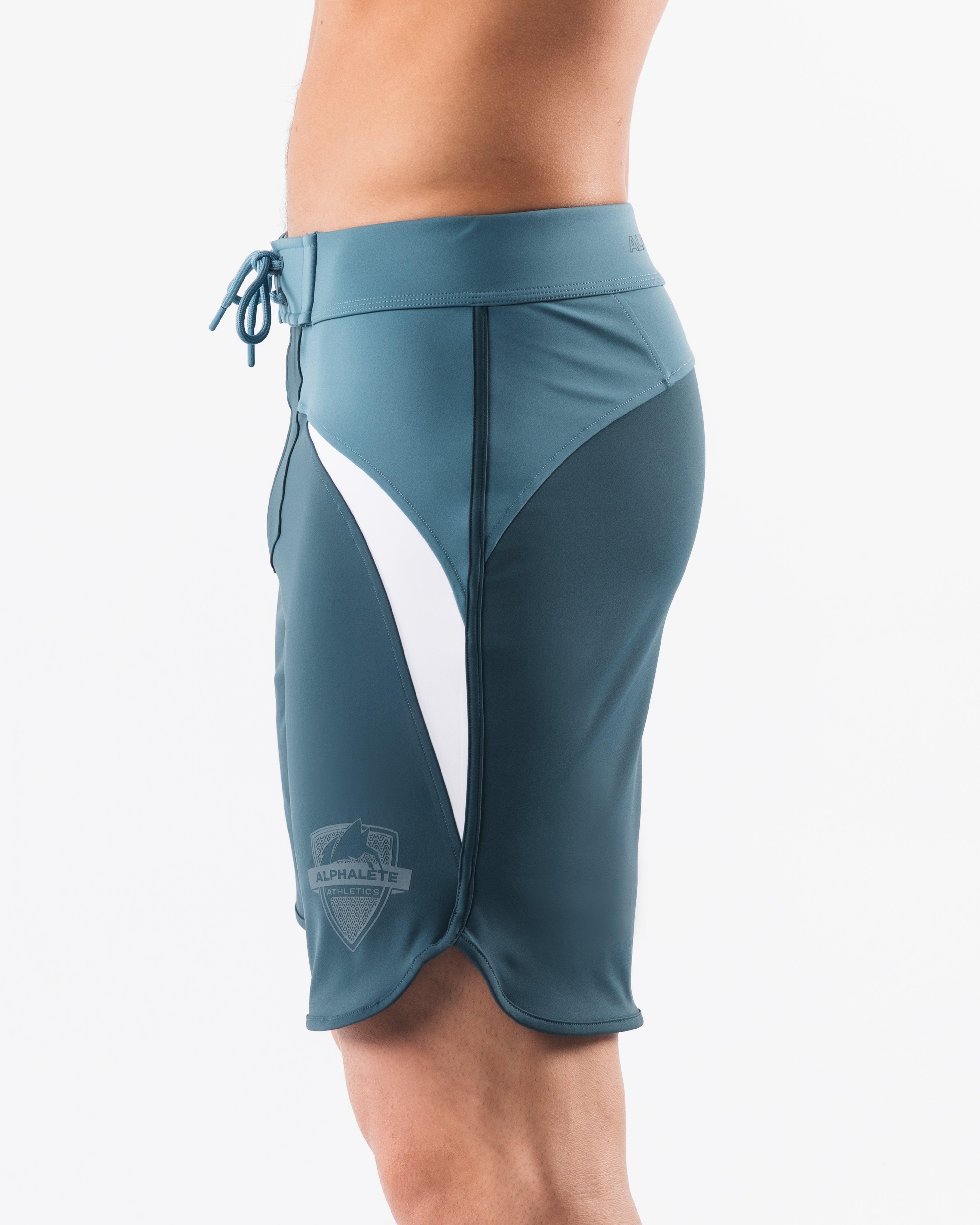 Crescent Boardshort - Slate Blue – Alphalete Athletics