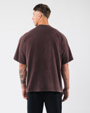 League Box Tee - Deep Mauve