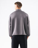 ELMTS Quarter Zip - Heather Cloud