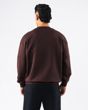 Establishment Split Crewneck - Deep Mauve