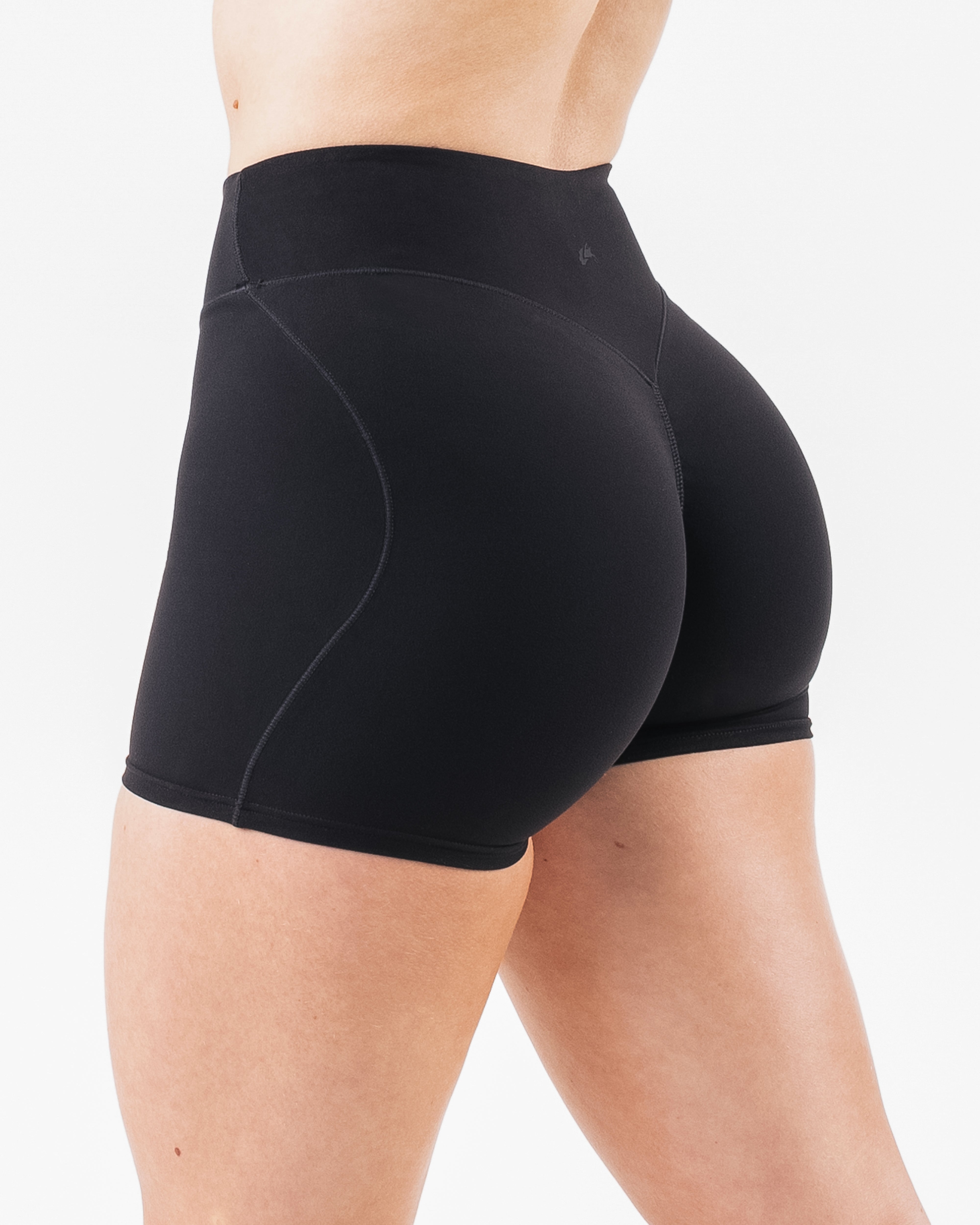 Everyday Core Mid Rise Short Black – Alphalete Athletics