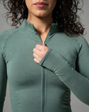 Glass Jacket - Juniper Green