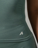 Glass Tee - Juniper Green