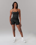 Halter Push Tank - Black