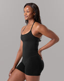 Halter Push Tank - Black